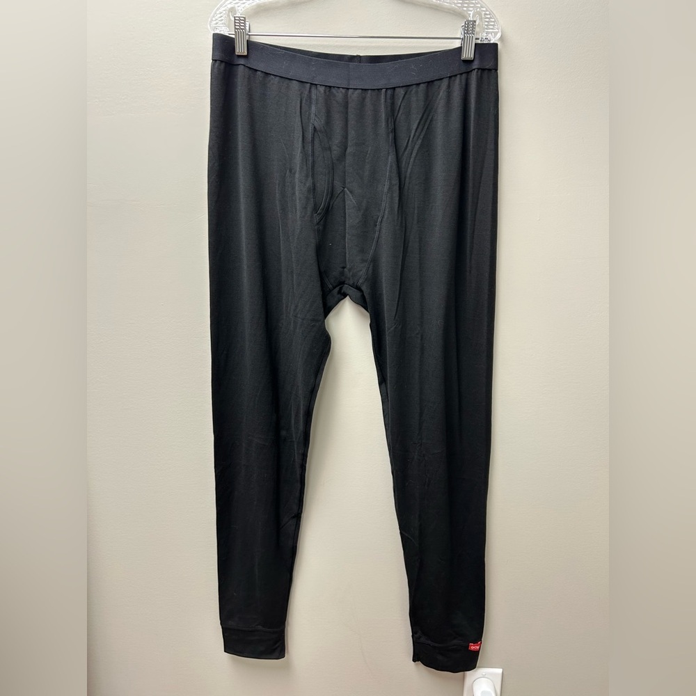 GCLO Men’s Long Black Thermal Underwear